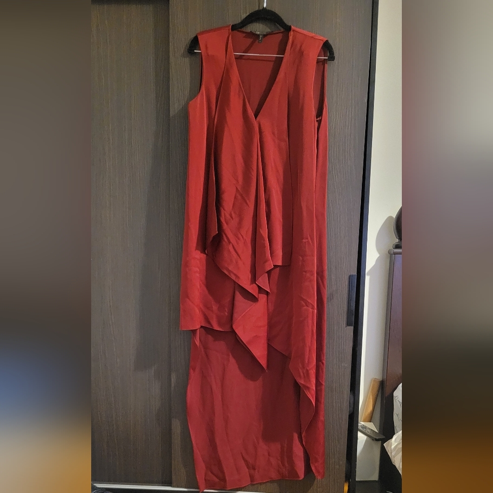 BCBG Tara High low dress. Size Small